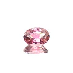 ピンククリスタルトルマリン(宝石名ピンク・トルマリン)コンゴ共和国産 0.84ct 識別済[230923302]7.2x5.2mm前後