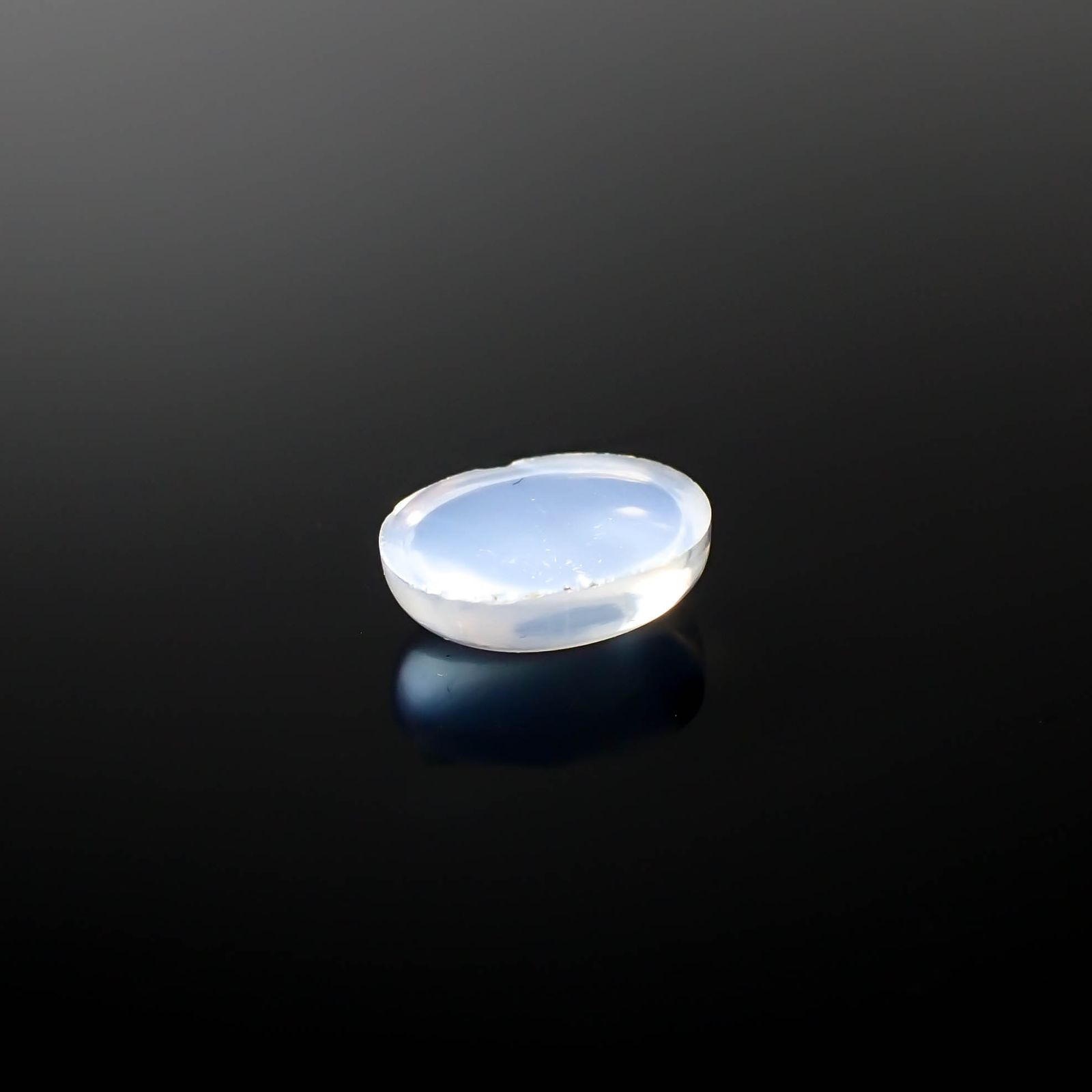 ムーンストーン(宝石名オーソクレース)インド/スリランカ産 1.12ct 識別済[240527723]8x6.2mm前後