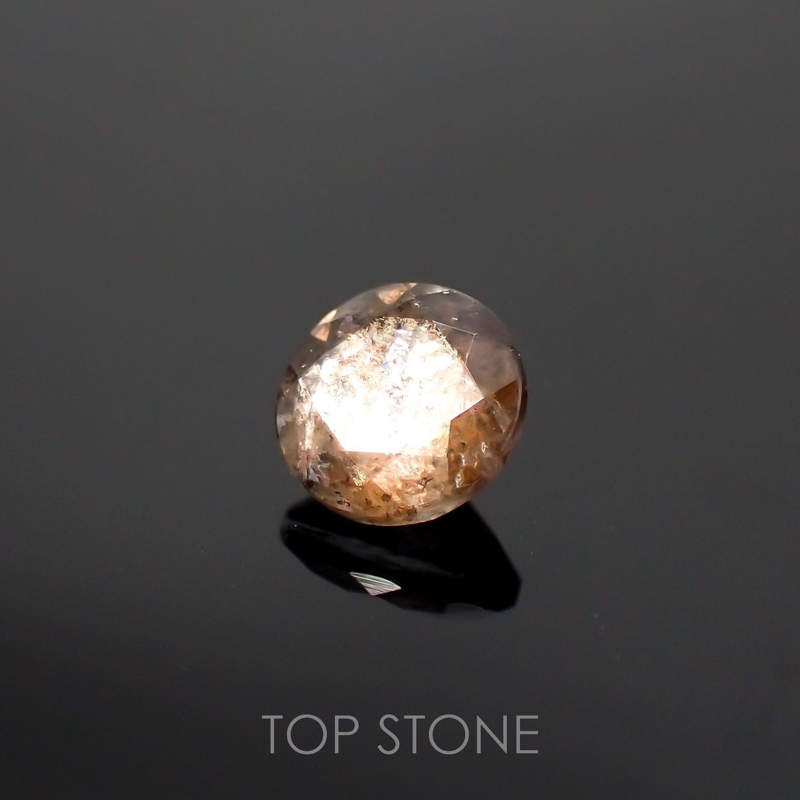 アベンチュリンアクアマリン ナイジェリア産 0.50ct[221018369]5.2x5.2mm前後