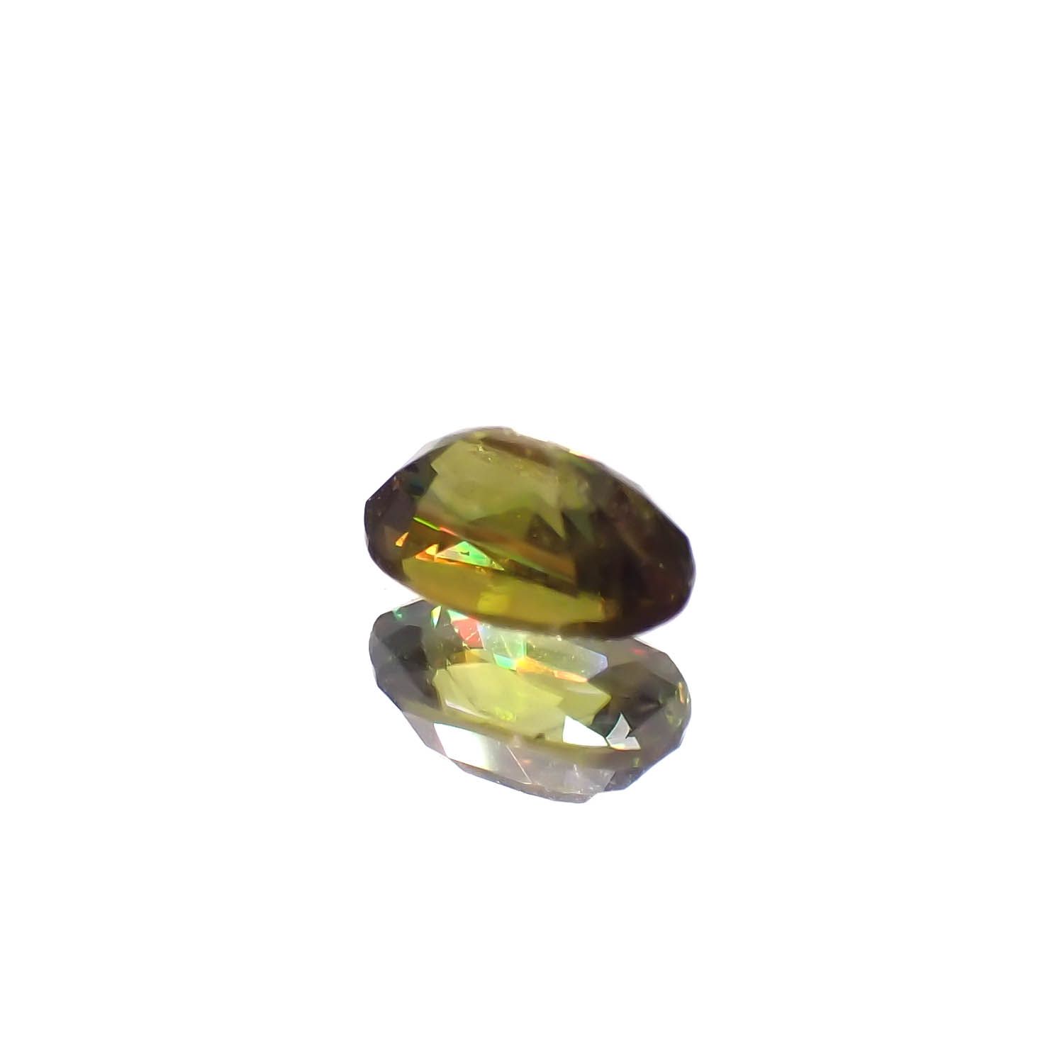 カラーチェンジスフェーン パキスタン産 0.47ct[231224739]5.7x3.5mm前後