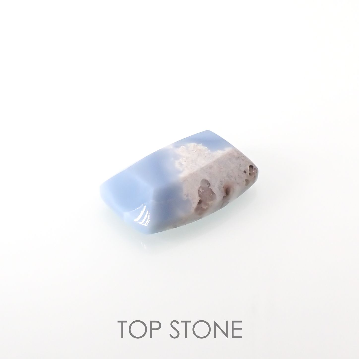 マトリックスブルーオパール アメリカ・オレゴン州産 2.58ct[220917815]12.5x8.3mm前後