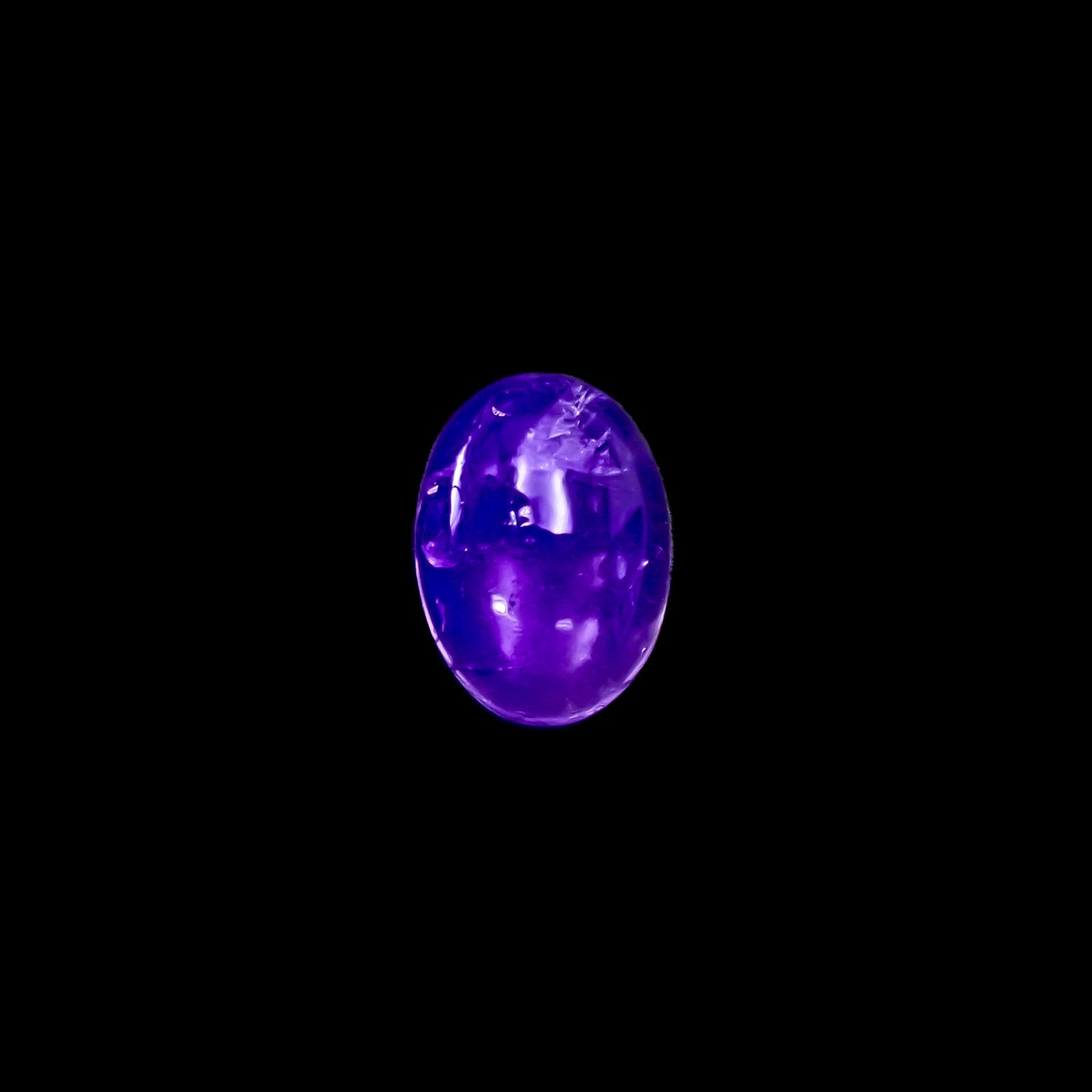 フローライト フルオレッセンス イギリス・ロジャリー鉱山産 3.29ct[240527707]10.4x7.5mm前後
