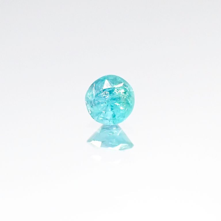 パライバトルマリン ブラジル産 ルース 0.075ct[20106260]2.6×2.6mm前後