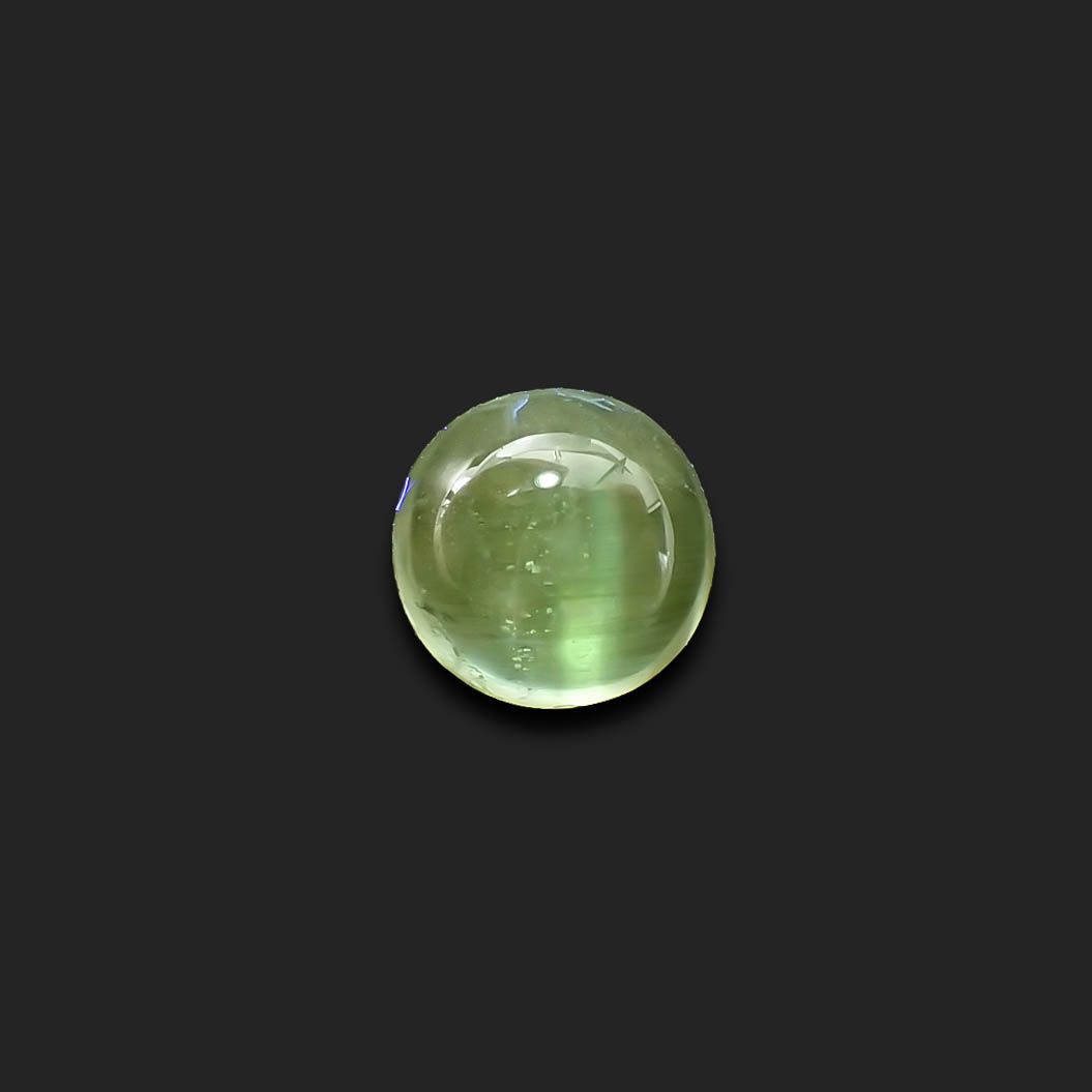 バナジウムコーネルピンキャッツアイ(宝石名コーネルピン)タンザニア産 2.06ct 識別済[240125869]7.5x7.5mm前後
