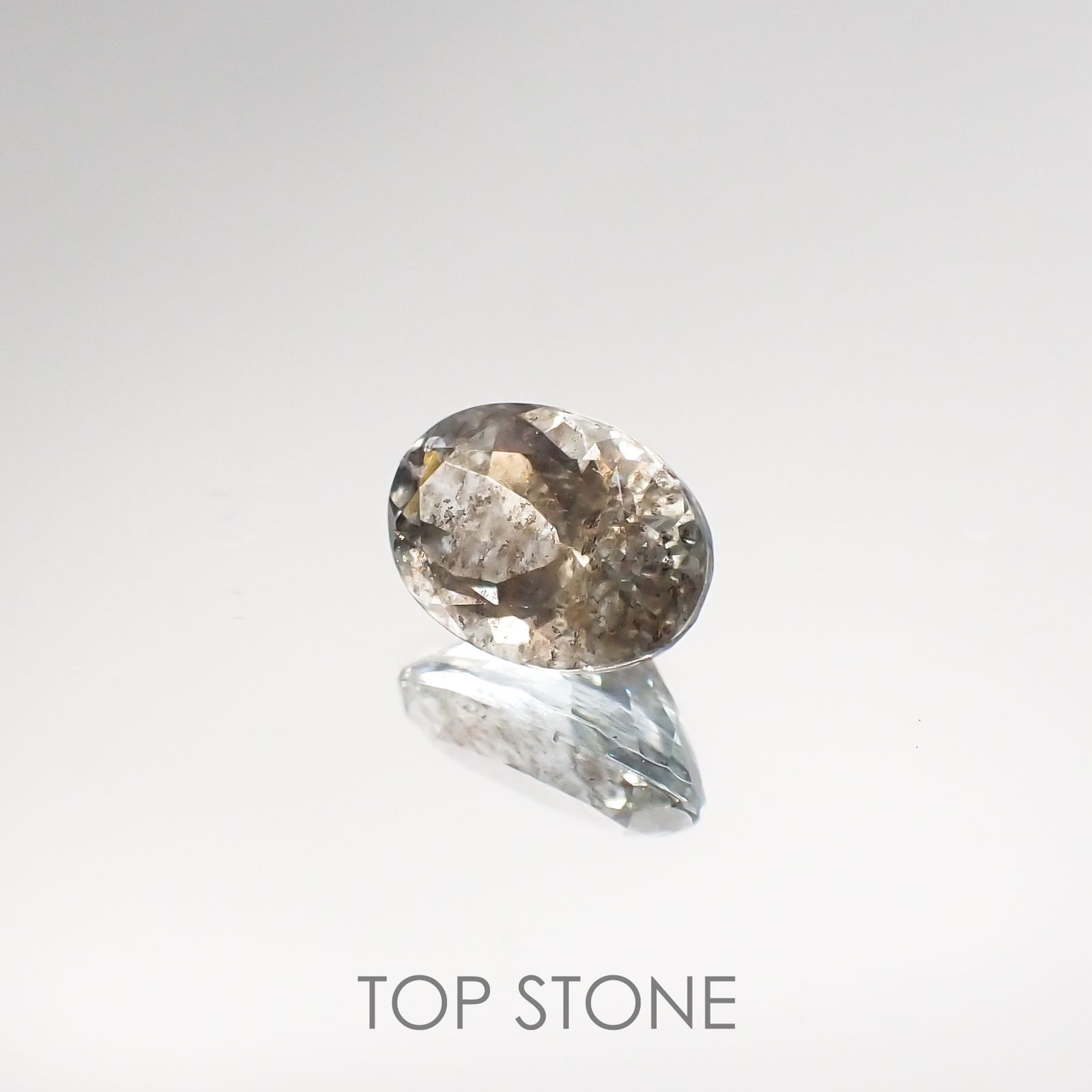 アベンチュリンアクアマリン(宝石名アクアマリン) ナイジェリア産 1.54ct 識別済[210712979]8.9×6.1mm前後