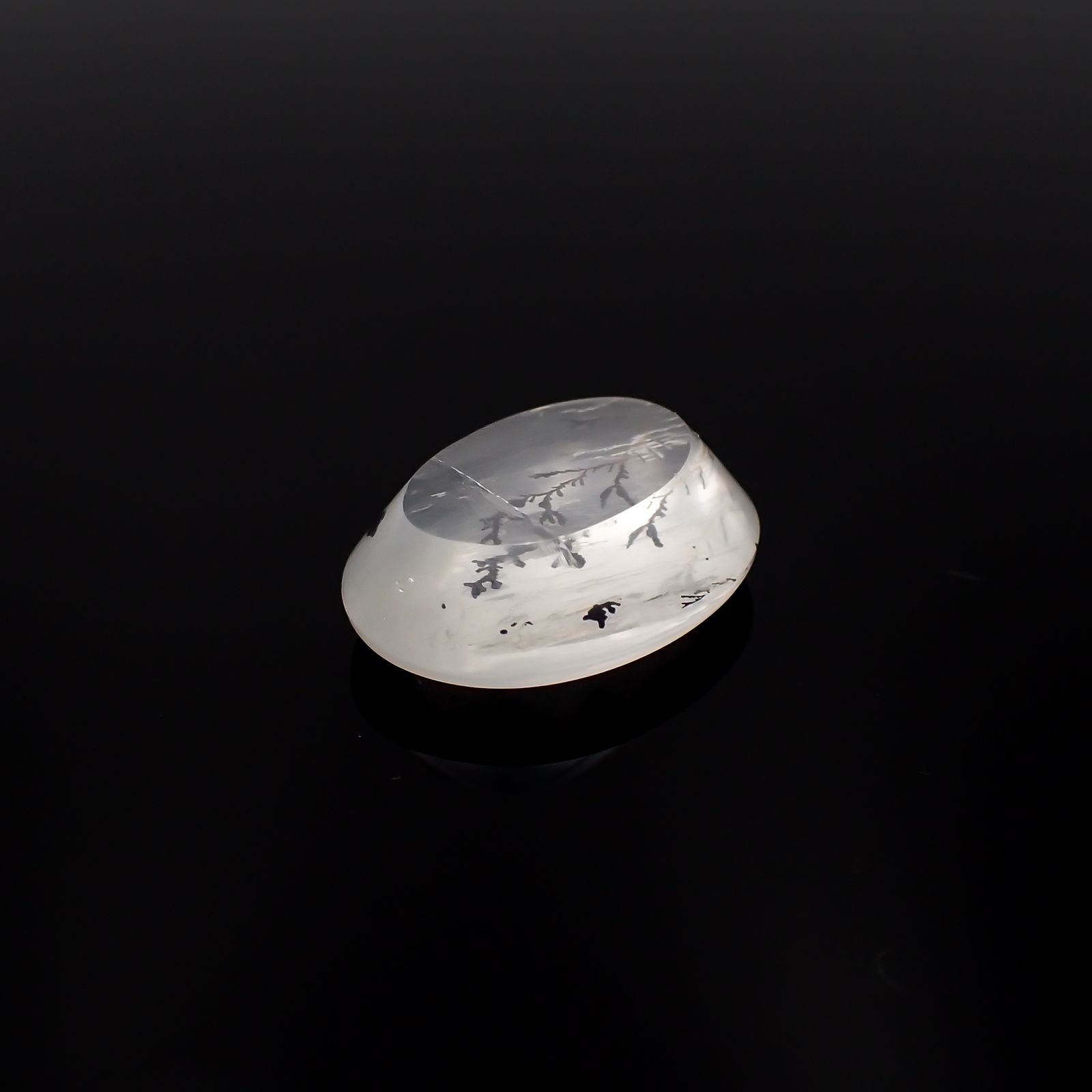 デンドリチッククォーツ ブラジル産 9.85ct[230823247]17.4x13.1mm前後