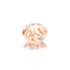 イリュージョンサンストーン(宝石名オリゴクレース)タンザニア産 2.49ct 識別済[250113874]10.3x8.3mm前後