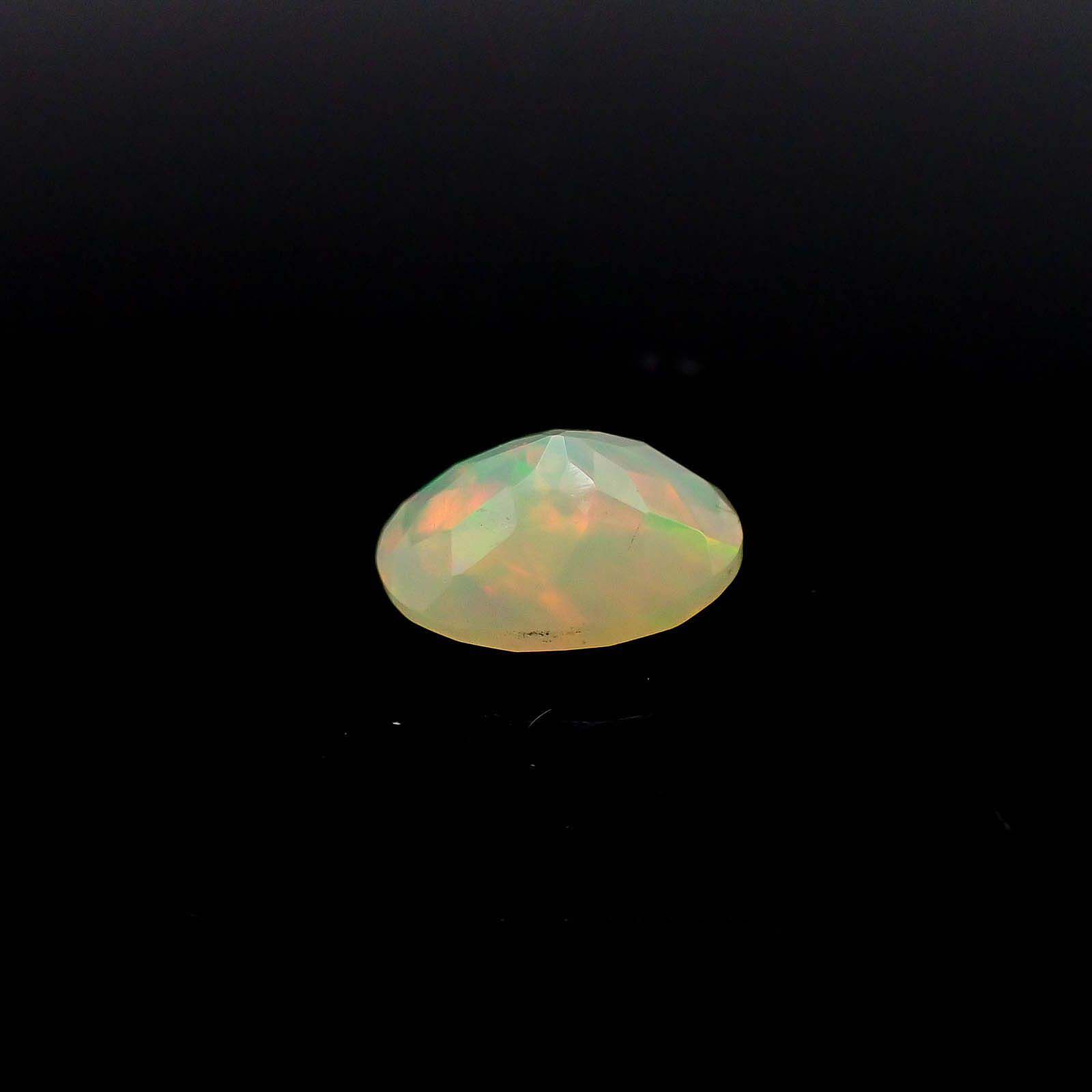 エチオピアオパール(宝石名オパール)エチオピア産 1.33ct 識別済[230722907]9.4x7.5mm前後