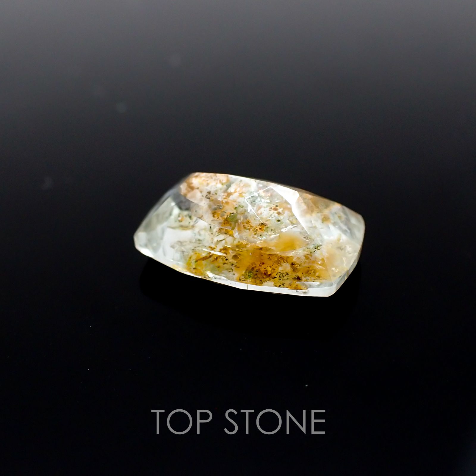 オーロラアクアマリン ブラジル産 ルース 5.97ct[210310191]14.4×9.7mm前後