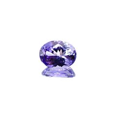 タンザナイト(宝石名タンザナイト)タンザニア産 識別済 1.75ct / 8.5x6.7mm前後 [230723010]