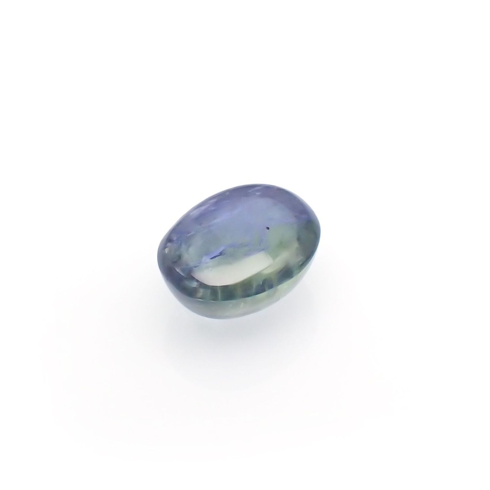 バイカラータンザナイト(宝石名バイカラー・ゾイサイト) タンザニア産 識別済 5.33ct / 11x8.7mm前後 [210912237]