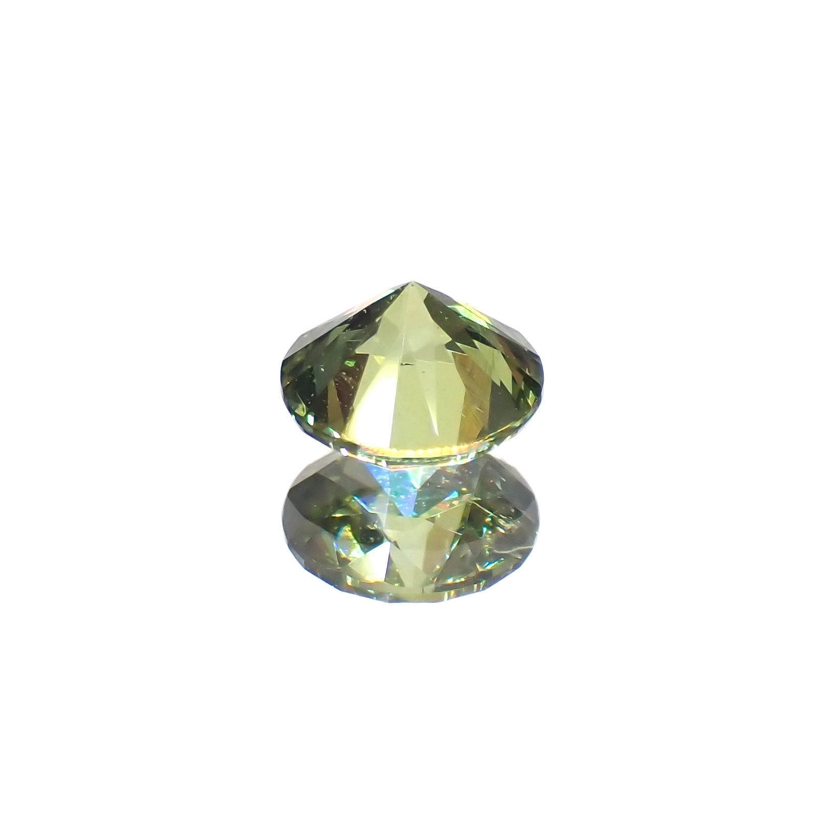デマントイドガーネット(宝石名ガーネット)ロシア産 0.33ct 識別済[230421606]4.1x4.1mm前後