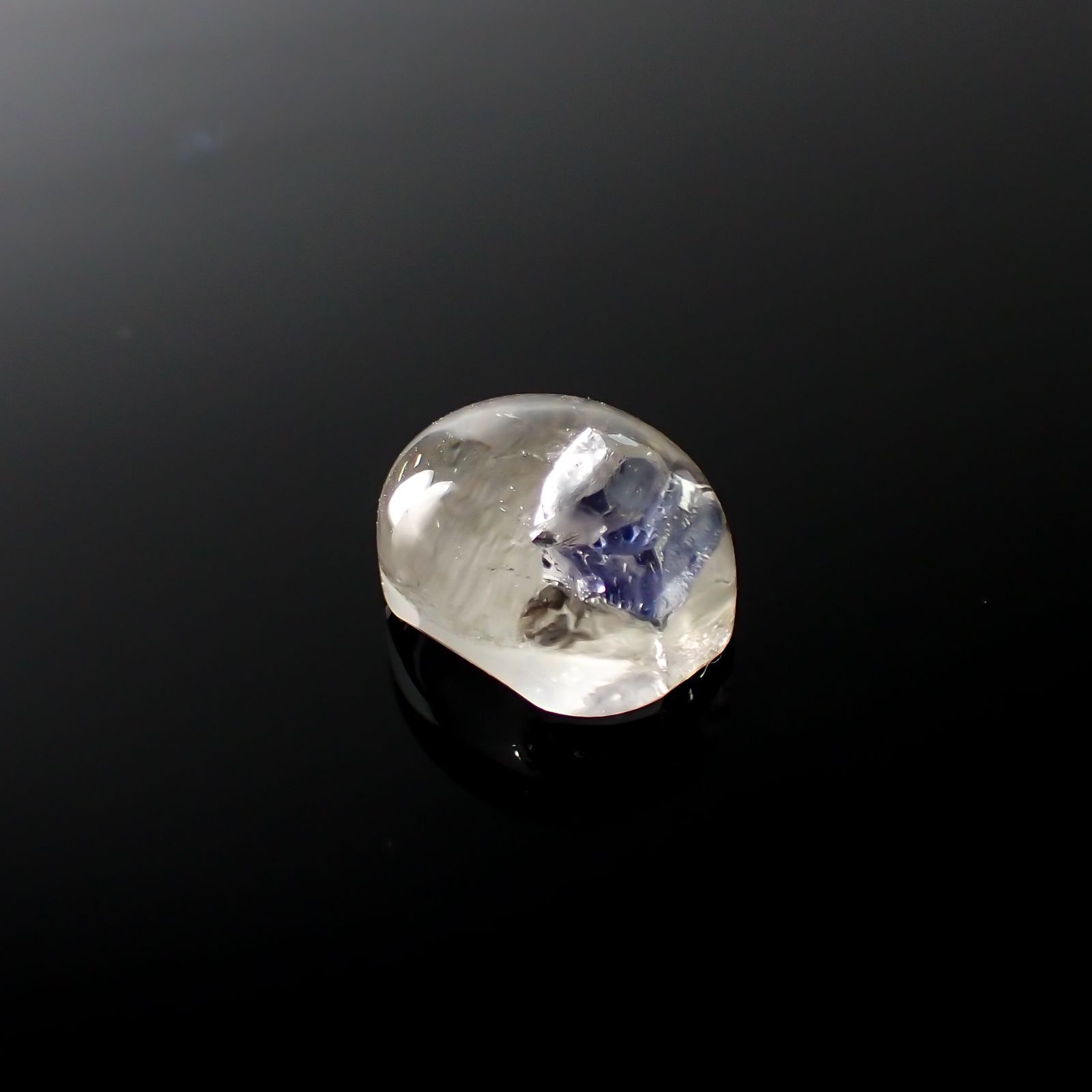 フローライトインクォーツ マダガスカル産 8.75ct[220114335]12.8x10.5mm前後