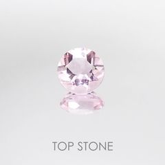 ピンクフローライト(宝石名ピンク・フルオライト) ブラジル産 4.10ct 識別済[20084731]10×10mm前後