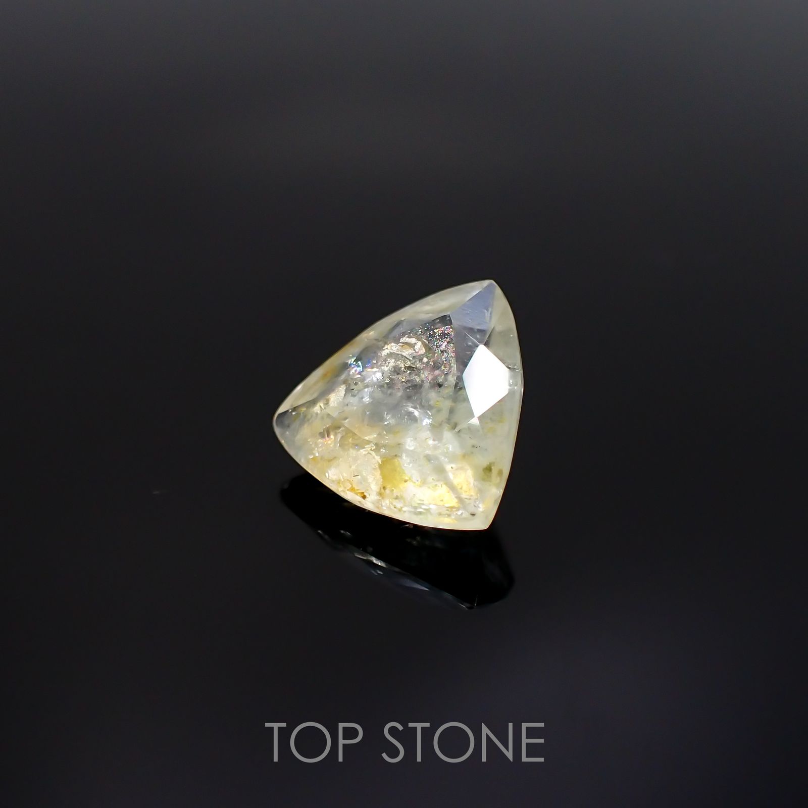 オーロラアクアマリン ブラジル産 2.86ct[220114405]10.1x10.4mm前後