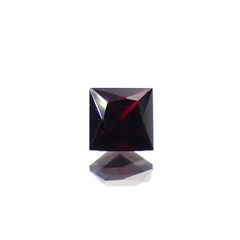 ◇プリンセスカット◇アントヒルガーネット(クロムパイロープガーネット) アメリカ・アリゾナ州産 0.42ct[240527832]4x4mm前後