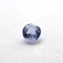 カシミールサファイア非加熱(宝石名バイオレットブルー・サファイア)インド・カシミール地方産 GIA鑑付 0.18ct / 3.35x3.37mm前後 [260933204]