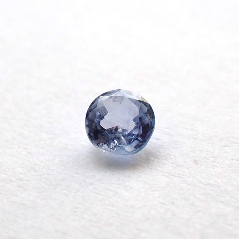 カシミールサファイア非加熱(宝石名バイオレットブルー・サファイア)インド・カシミール地方産 GIA鑑付 0.18ct / 3.35x3.37mm前後 [260933204]
