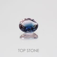 バイカラートルマリン ブラジル産 ルース 0.35ct[21049010]5.1×3.9mm前後