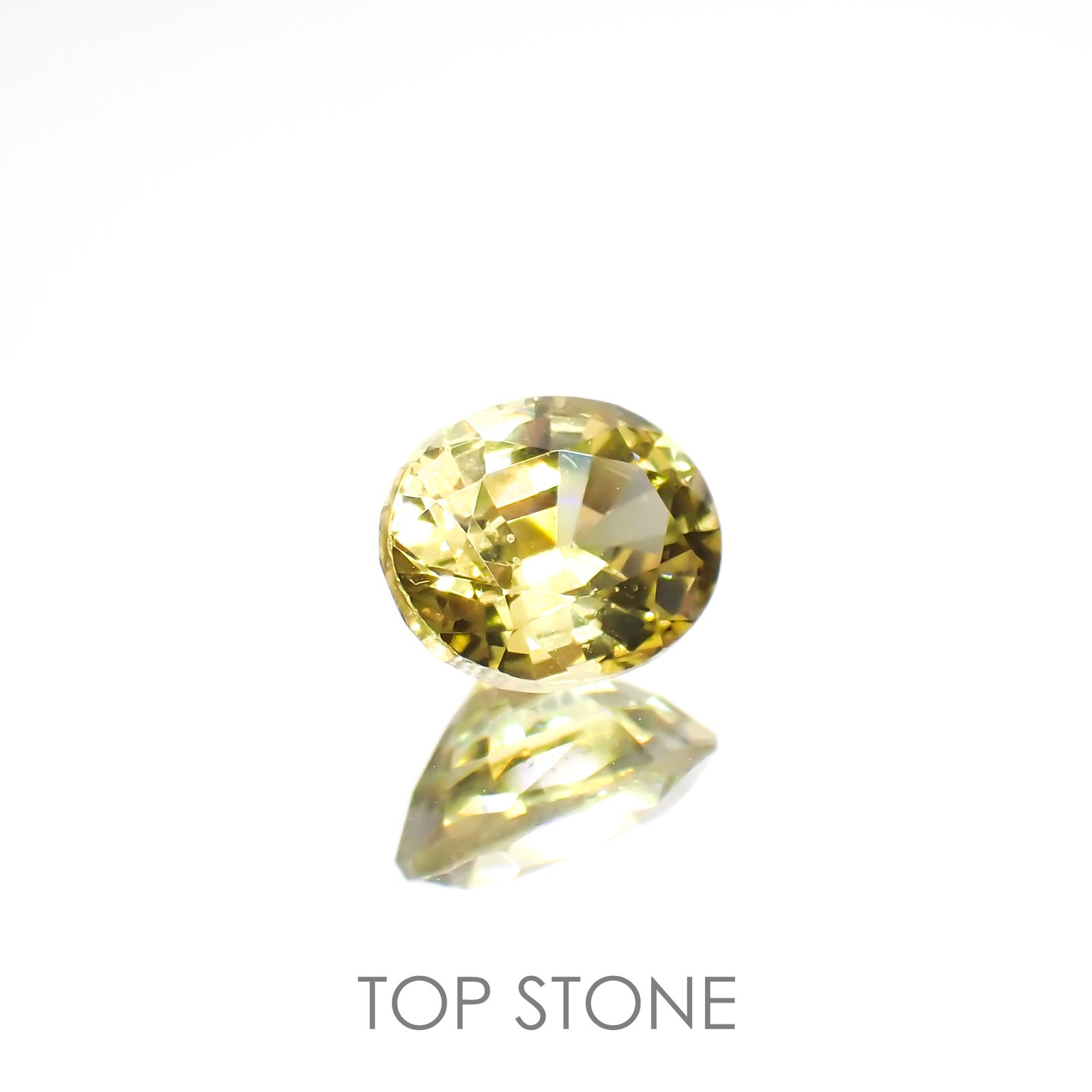 マリガーネット(宝石名グロッシュラー アンドラダイト・ガーネット)マリ共和国産 0.96ct 識別済[220115232]6.4x5.3mm前後