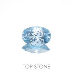 ◇カスタムカット◇ブルートパーズ ブラジル産 3.64ct[221219336]11.9x7.8mm前後