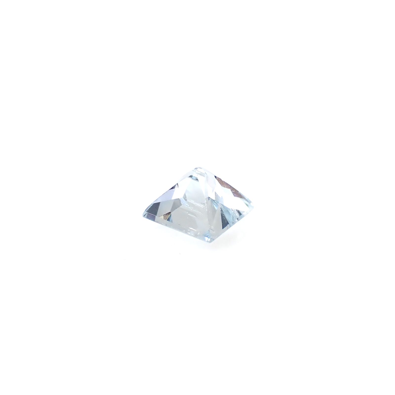 ◇プリンセスカット◇アクアマリン モザンビーク産 1.85ct [250530329]7.1x7.1mm前後