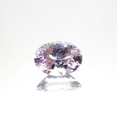 ピンクゾイサイト(宝石名ピンク・ゾイサイト) タンザニア産 0.811ct ソ付(彩珠)[21019344]7.1×5.2mm前後