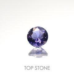 アイオライトサンストーン ブラジル・インド産 ルース 0.4ct[201812395]4.8×4.8mm前後