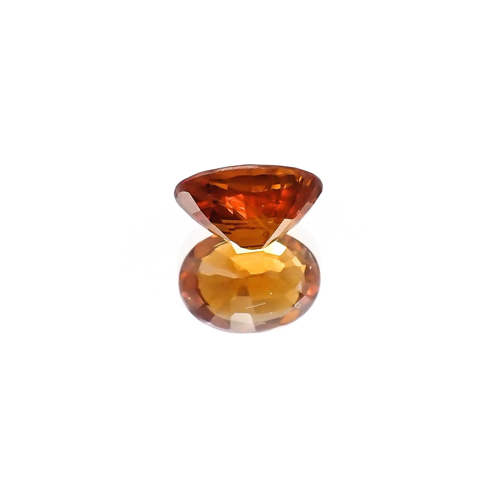 スペサルティンガーネット(宝石名スペサルティン・ガーネット)ナイジェリア産 識別済 1.15ct / 7x5.2mm前後 [260622156]