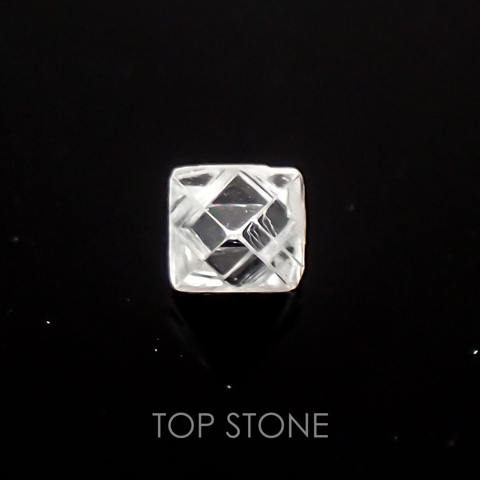 ソーヤブルダイヤモンド 原石 ロシア産 ルース 0.073ct[210310106]2.8×2.3mm前後