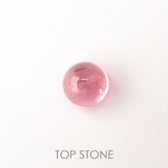 ペツォッタイト(ラズベリル) マダガスカル産 ルース 0.39ct[210410668]4.1×4.1mm前後