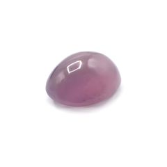 パープルカルセドニー(宝石名バイオレット・カルセドニー)インドネシア産 12.67ct 識別済[230722716]16.8x13.6mm前後