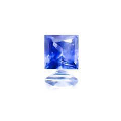 ◇プリンセスカット◇サファイア スリランカ産 ルース 0.15ct[20117891]2.8×2.8mm前後