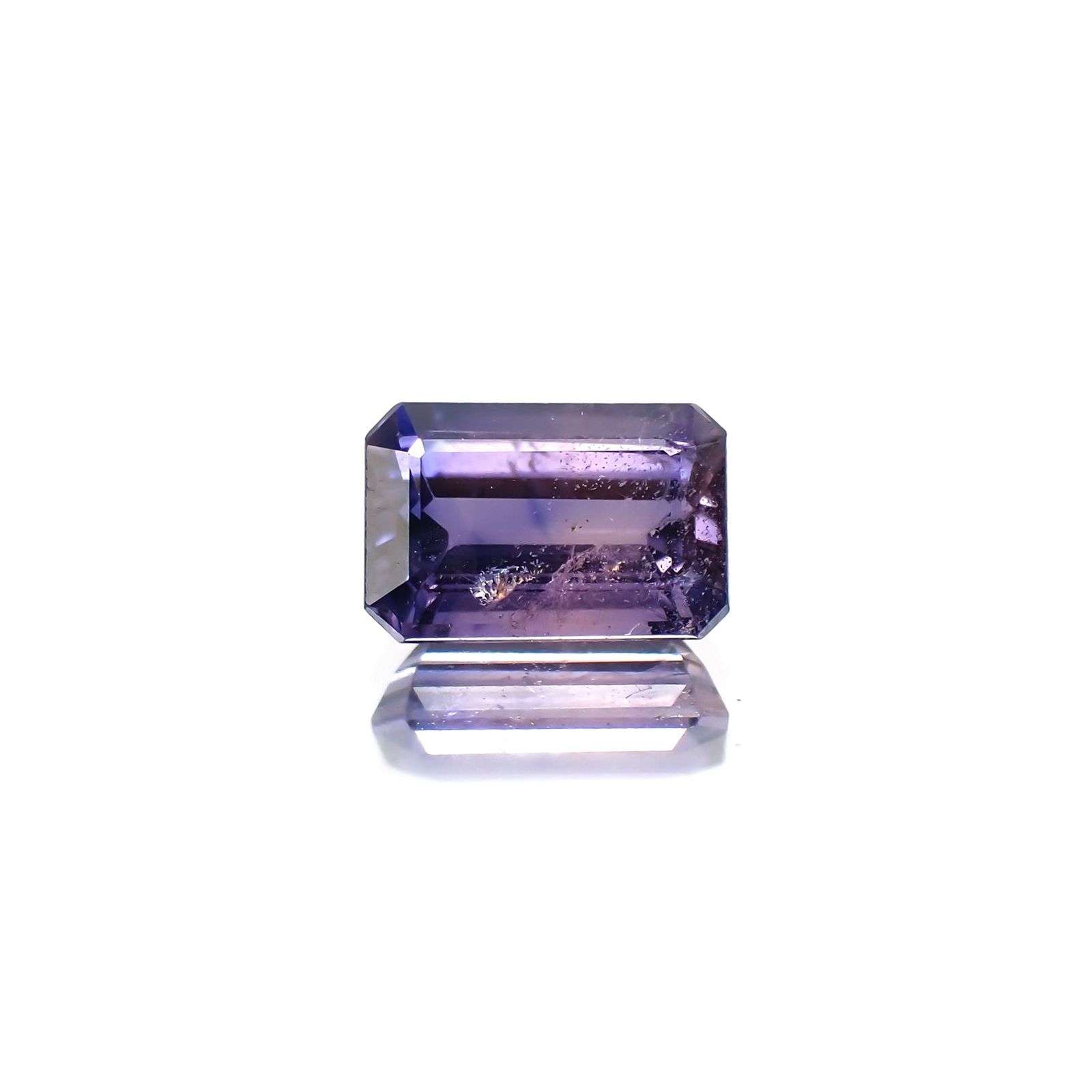 バイカラーサファイア(宝石名バイカラー・サファイア) タンザニア産 識別済 1.02ct / 6.6x4.4mm前後 [210710606]