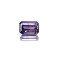 バイカラーサファイア(宝石名バイカラー・サファイア) タンザニア産 識別済 1.02ct / 6.6x4.4mm前後 [210710606]