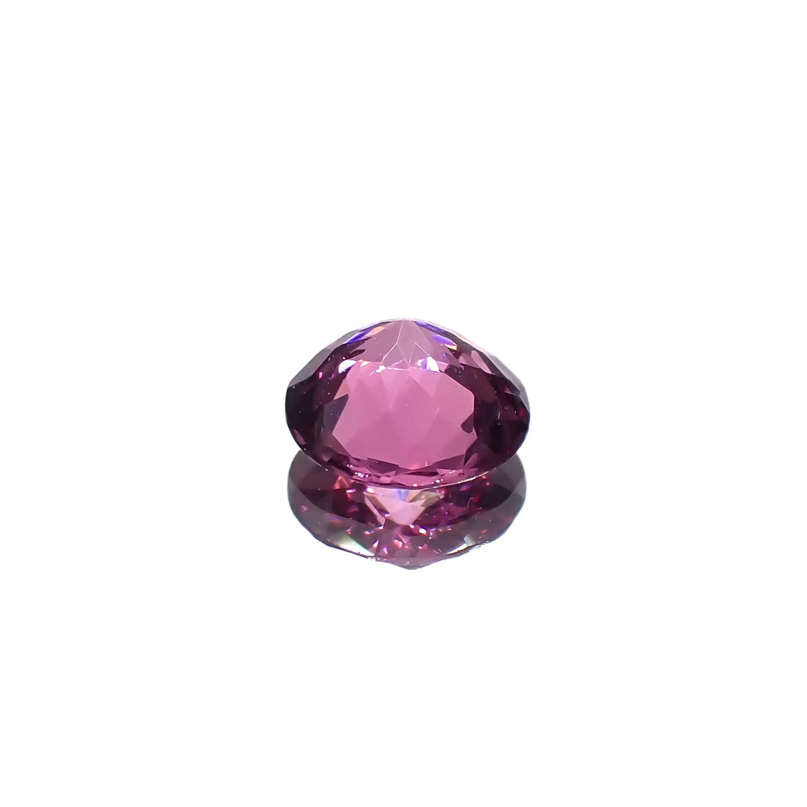 ロードライトガーネット(宝石名ロードライト・ガーネット)ブラジル産 0.87ct 識別済[230421585]6.1x6mm前後