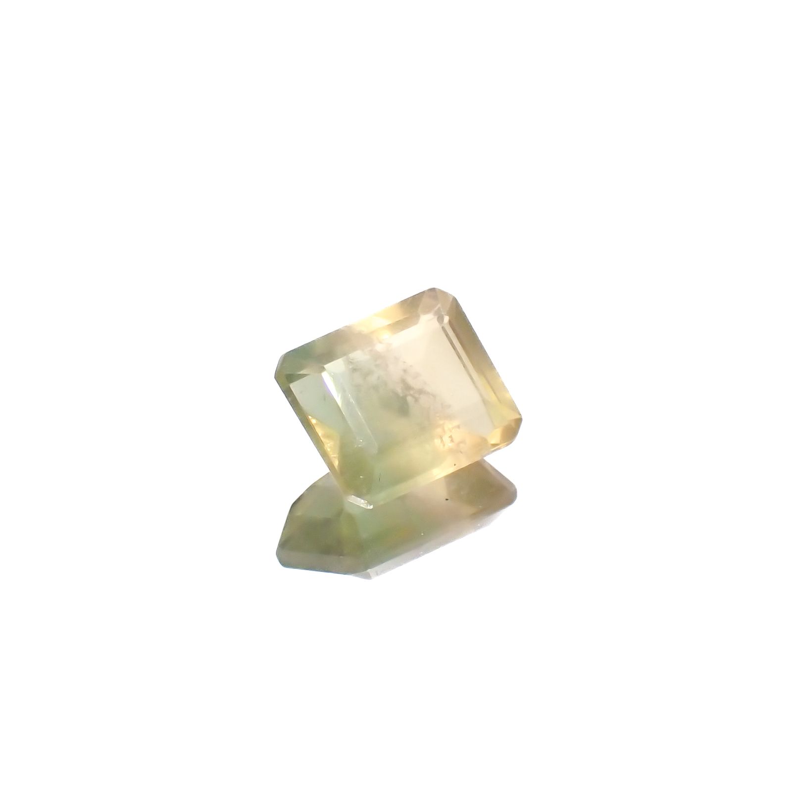 パーティカラーフローライト フルオレッセンス ブラジル産 4.00ct[240326914]10x8.1mm前後