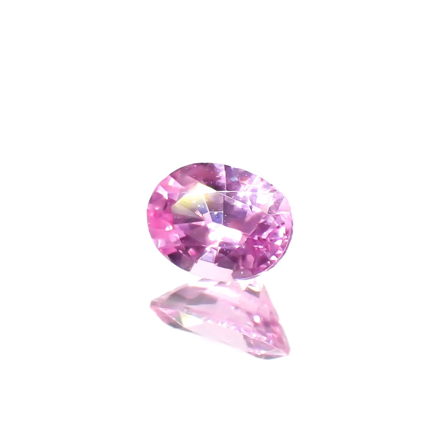 ネオンピンクサファイア スリランカ産 0.17ct[230421528]3.8x2.7mm前後