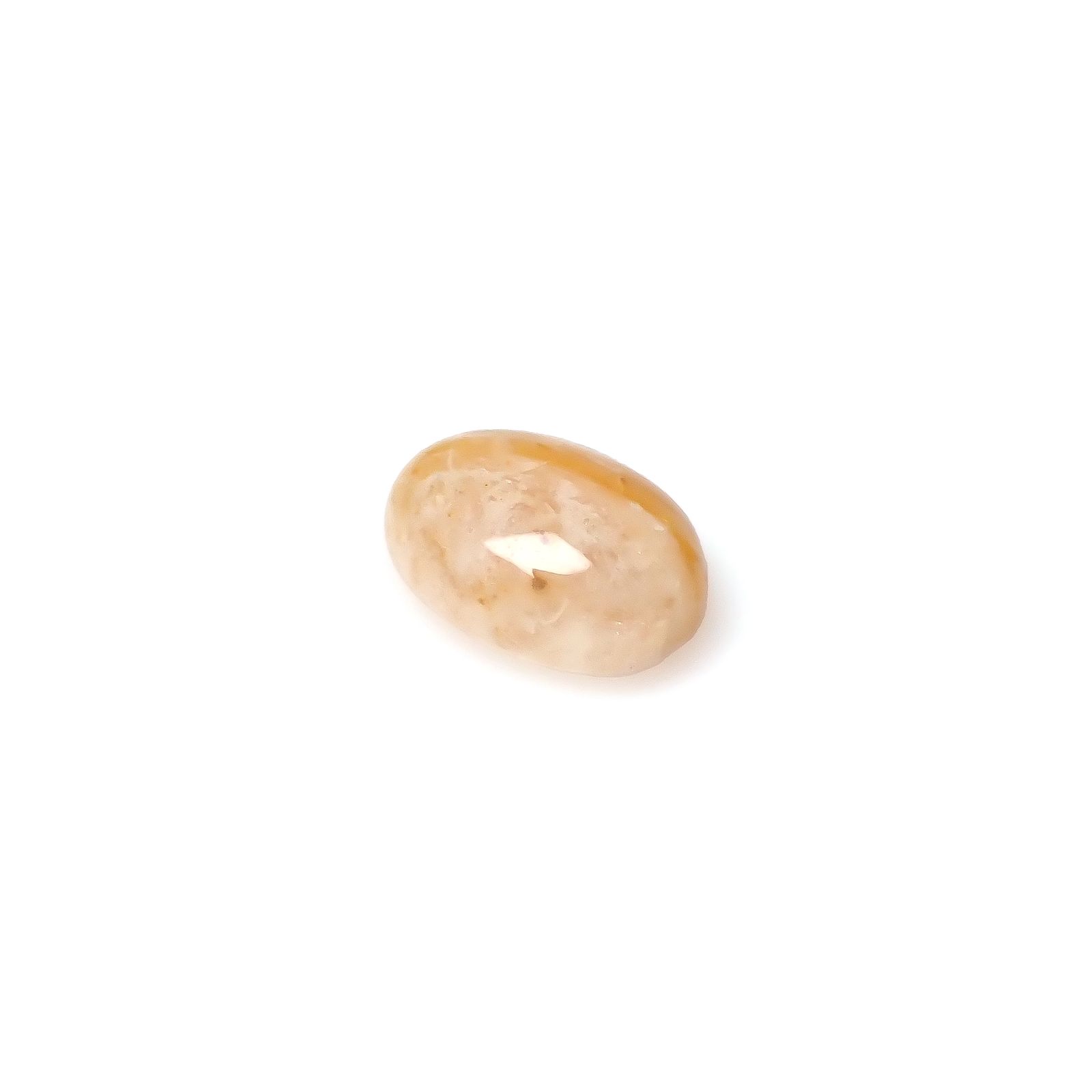 北海道石(北海道オパール) 北海道河東郡鹿追町然別産 4.12ct [250530386]13.1x9.2mm前後