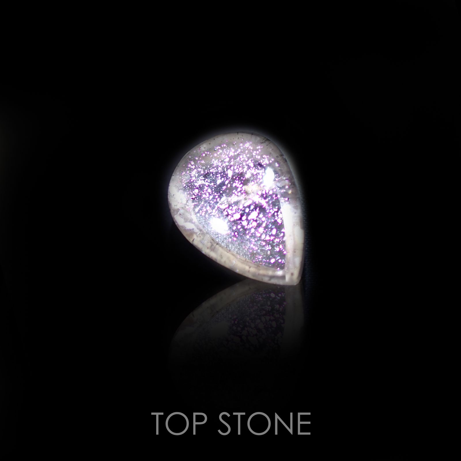 ティンカーベルクォーツ ブラジル産 ルース 3.83ct[210510743]12.5×9.3mm前後