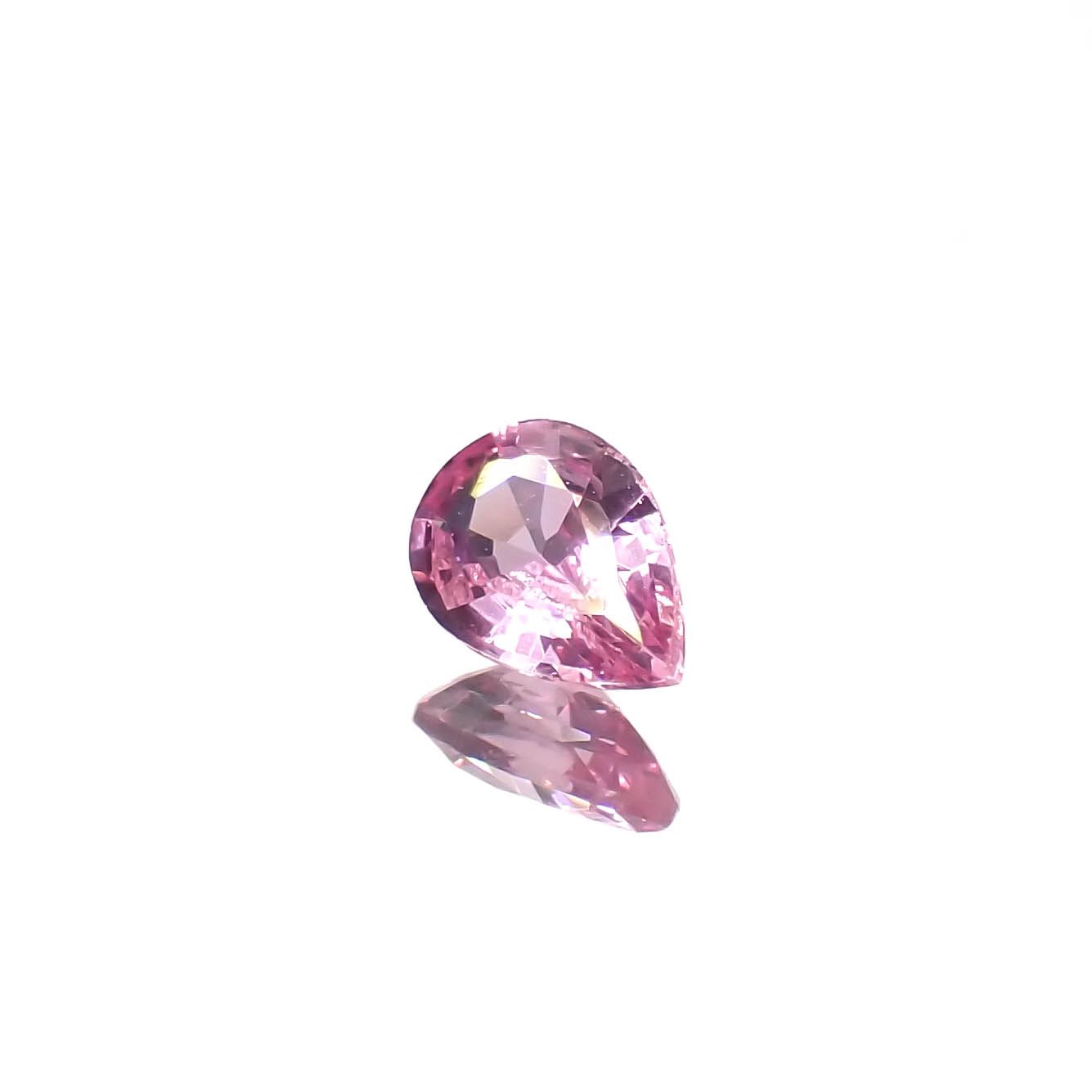 ネオンピンクサファイア スリランカ産 0.16ct[240226300]3.9x2.9mm前後