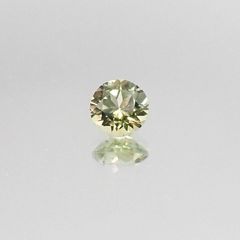 モンタナサファイア(宝石名サファイア) アメリカ・モンタナ州産 0.44ct 識別済[20073886]4.4×4.4mm前後
