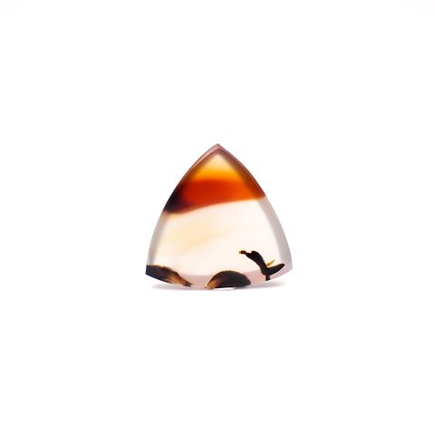 モンタナアゲート アメリカ・モンタナ州産 11.23ct / 18.5x19mm前後 [260832761]