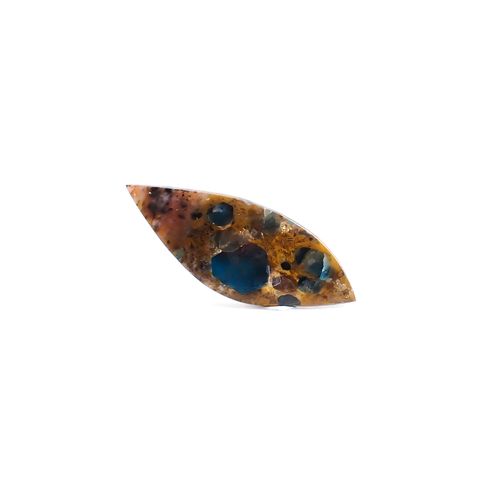 アパタイトインジャスパー ブラジル産 11.94ct / 32.5x12.4mm前後 [260933004]