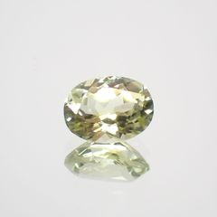 シリマナイト(宝石名シリマナイト)インド産 1.5ct 識別済[211113693]8x6.1mm前後