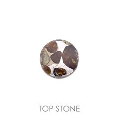 パラサイト隕石Sericho トリプレット 発見地：ケニア 4.17ct[220114156]12.3x12.3mm前後