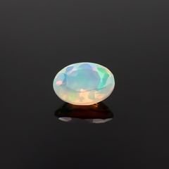 エチオピアオパール エチオピア産 0.45ct[230522193]6.7x4.9mm前後