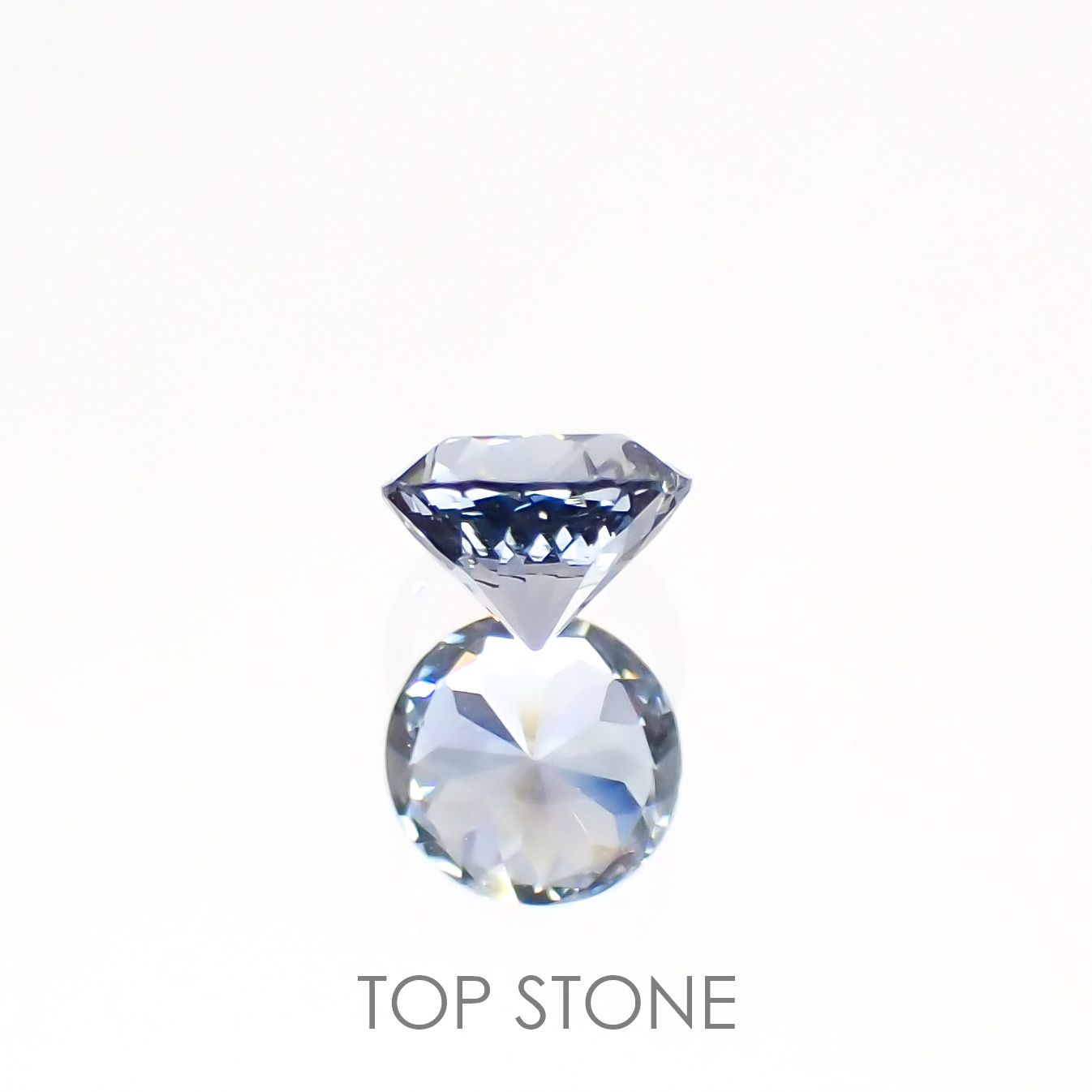 グレイッシュブルースピネル ビルマ産 ルース 0.27ct[210913134]3.8×3.8mm前後