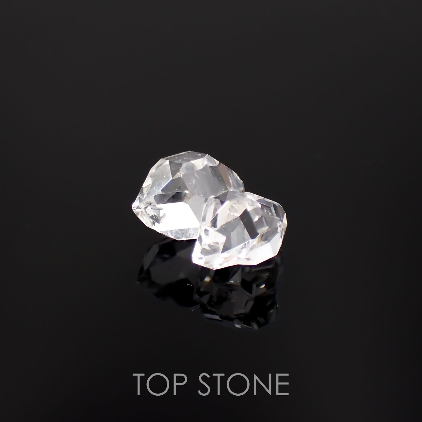 ハーキマーダイヤモンド原石 アメリカ・ニューヨーク州産 3.13ct[230320860]8.6x11mm前後