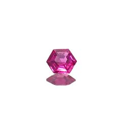 ◇ヘキサゴンカット◇ルビー 非加熱 モザンビーク産 0.13ct[240427104]3x3mm前後